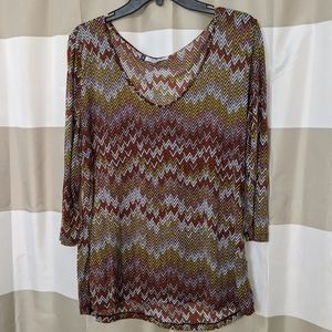 Jennifer Lopez Multicolored Shirt